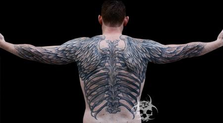 Tattoos - Wings Backpiece - 77617